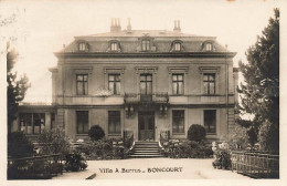 Villa Burrus Boncourt 1934 - Boncourt