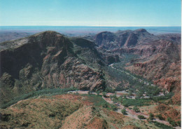 Aerial View Of Chambers Gorge Flinders Ranges  -   Postcard   Used   ( M 187 ) - Flinders Ranges