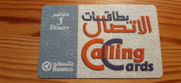 Prepaid Phonecard Bahrain, Batelco - Bahrain