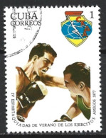 Cuba 1977. Scott #2156 (U) 4th Military Spartakiad (Summer Sports), Boxing - Gebraucht