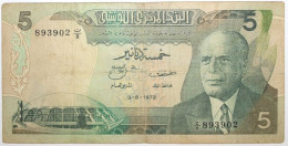 Tunisie - 5 Dinars - 1972 - PICK 68a - TB - Tunisia