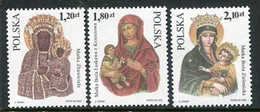 POLAND 2003 Sanctuaries Of St. Mary XIII  MNH / **.  Michel 4070-72 - Unused Stamps
