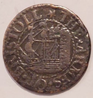 Farthing The Armes Of Bristoll 1652 - Autres & Non Classés