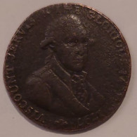 Half Penny 1797 Viscount Jervis - Sonstige & Ohne Zuordnung