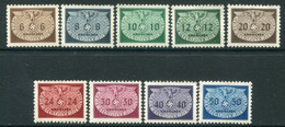 GENERAL GOVERNMENT 1940 Official Small Format  MNH / **   Michel Dienst 16-24 - Gouvernement Général
