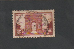 Timbres - N° 258 -Monuments Et Sites -Arc De Triomphe  -1929 - 31 - Oblitéré - Andere & Zonder Classificatie