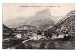 (38) 412, Clelles, ER 1518, Le Mont Aiguille Et La Gare De Clelles - Clelles