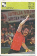 Trading Card KK000288 - Svijet Sporta Table Tennis Ping Pong Hungary Gabor Gergely 10x15cm - Tafeltennis