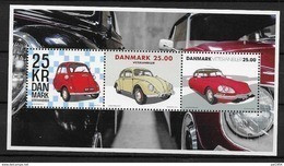 Danemark 2017 Bloc F1886 Neuf Automobiles Anciennes - Blocchi & Foglietti