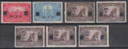 Yugoslavia Kingdom 1922 Mi#162-168 Mint Hinged - Unused Stamps