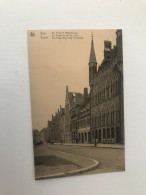 Ypres   Ieper    De Post En Rijsselstraat - Ieper