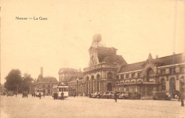 BELGIQUE - Namur - La Gare - Animée - Voitures - Tramway - Carte Postale Ancienne - Other & Unclassified
