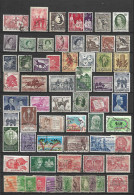 AUSTRALIE   -   Collection D' Anciens .  64 Timbres Oblitérés. - Collections