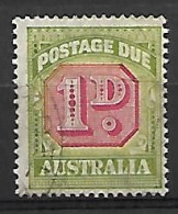 AUSTRALIE   -   Taxe   -   1938  .  Y&T N° 63 Oblitéré - Postage Due