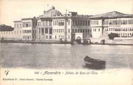 EGYPTE - ALEXANDRIE - Palais De Ras El Tine - Carte Postale Ancienne - Alejandría