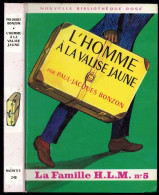 Hachette - Nouv. Bib. Rose - P-J Bonzon - Série "La Famille HLM" - "L'homme à La Valise Jaune " - 1967 - #Ben&Brose&HLM - Bibliothèque Rose