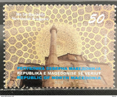 Macedonia North , 2019, Mi: 888 (MNH) - Mezquitas Y Sinagogas