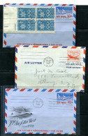 USA 1947/1958/1980 3 Postal Stationary Covers First Day Of Issue 14803 - Other & Unclassified