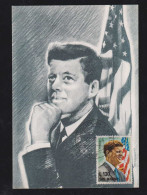 San Marino 1964 Maximum Card KENNEDY - Lettres & Documents