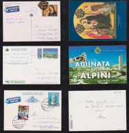San Marino 2006-07 3 Stationery Postcard To WUPPERTAL Germany - Lettres & Documents