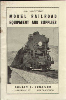 Catalogue LOBAUGH ROLLING J. 1934/35 MODEL RAILROAD EQUIPMENT AND SUPPLIES 1-4 INCH SCALE - Inglés