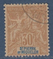 Saint Pierre Et Miquelon  -    N° 67 Oblitéré   - Cote : 12 € - Oblitérés