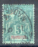 MAYOTTE Timbre-poste N°4 Oblitéré TB  Cote 4€50 - Used Stamps