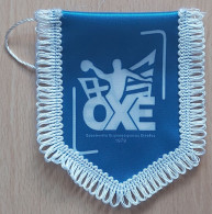 OXE Hellenic Greece Greek Handball Association Federation Union PENNANT, SPORTS FLAG ZS 2/18 - Handball