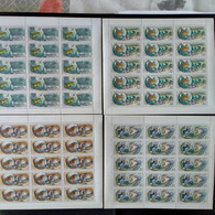 RUSSIA  MNH (**)1976 The 15th Anniversary Of First Manned Space Flight   Mi 4460-4463 - Full Sheets