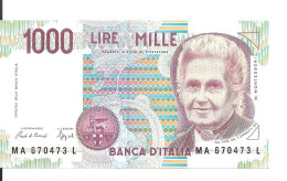 ITALIE 1000 LIRE 1990 UNC P 114 A - 1000 Lire