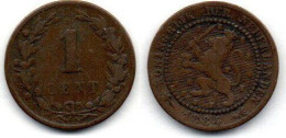 MA 20891 /  Pays Bas - Netherlands - Niederlande 1 Cent 1884 TB - 1849-1890: Willem III.