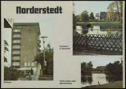 (B3135) AK Norderstedt (Kreis Segeberg), Rathaus, Dorfteich In Garstedt - Norderstedt