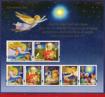 Ref. IN-V2011-2 GREAT BRITAIN 2011 - RELIGION, ANGELS,SOUVENIR SHEET MNH, CHRISTMAS 7V - Ohne Zuordnung