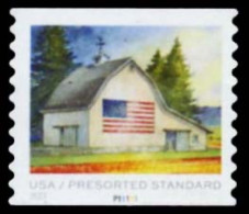 Etats-Unis / United States (Scott No.5686 - Fllags On Barns) (o) Use Uncacelled Pin # - Used Stamps