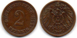 MA 20901 /  Allemagne - Deutschland - Germany 2 Pfennig 1906 A TTB - 2 Pfennig