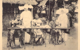 CONGO - La Leçon De Couture - Mission Des Filles De La Charité - Carte Postale Animée - Andere & Zonder Classificatie