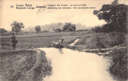 CONGO - Irrigation Des Rizières - Le Canal Principal - Carte Postale Animée - Autres & Non Classés