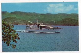 FORMAT CPA     ANTILLES   1974     SAINTE LUCIE - DIESEL YACHT "VISITOR IV" - Sainte-Lucie