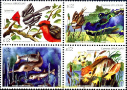 296421 MNH URUGUAY 2012 FAUNA - Araignées