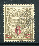 LUXEMBOURG- Y&T N°113- Oblitéré - 1907-24 Scudetto