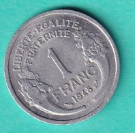 France - 1948- 1 Francs   - KM885a - 1 Franc