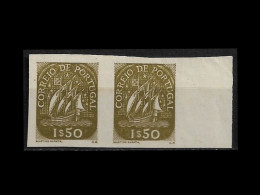 PORTUGAL STAMP - 1948-49 SHIP - Md#699 IMPERF. PAIR - PROVA - PROOF - MH (LESP#39) - Proofs & Reprints