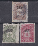 Turquie Timbres Pour Journaux N° 29 / 31 O  Partie De Série Les 3 Valeurs Oblitérées,  Sinon TB - Timbres Pour Journaux