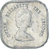Monnaie, Etats Des Caraibes Orientales, 2 Cents, 1989 - East Caribbean States
