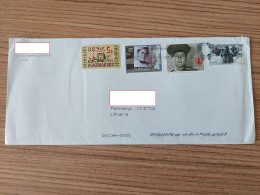 Cover Sent From USA To Lithuania Panevezys 2020 - Cartas & Documentos