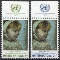 UNO NEW YORK 1971 Mi-Nr. 240/41 ** MNH - Unused Stamps