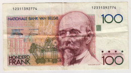 Belgique - 100 Francs Honder Frank - 100 Frank