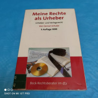 Gernot Schulze - Meine Recht Als Urheber - Law