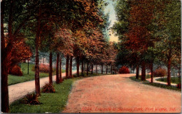 Indiana Fort Wayne Entrance To Swinney Park 1913 - Fort Wayne