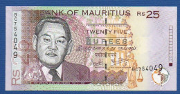 MAURITIUS - P.49c – 25 Rupees 2006 UNC, Serie BC754049 - Maurice